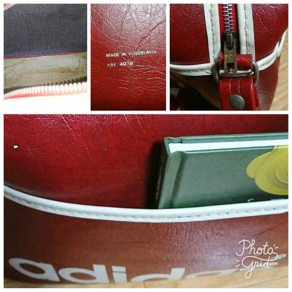  valuable You Goss la Via made adidas Adidas 70s80s originals tile shoulder bag vinyl material 