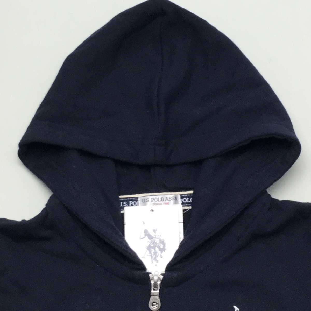 [ free shipping ][ new goods ]US.POLO.ASSN Junior Parker jacket ( cotton 100%) 130 navy *91301