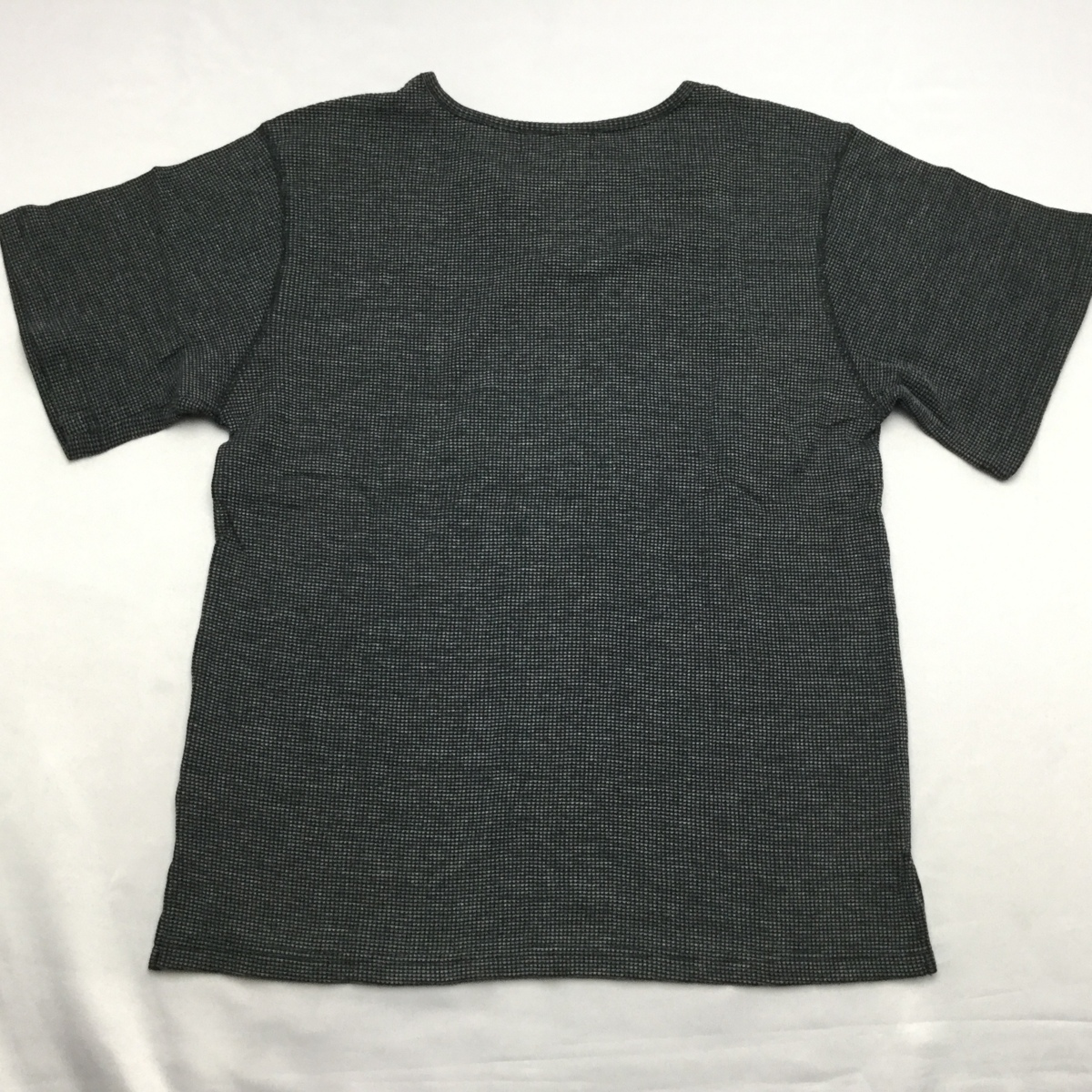 【送料無料】【新品】Licorice メンズ半袖Tシャツ(タンクトップ・ネックレス付き）　 　M　 　ブラック★10204_Tシャツの後