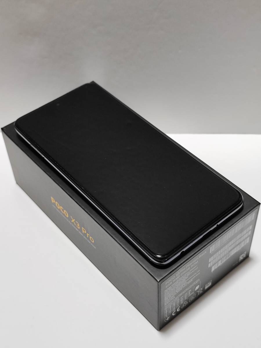 Xiaomi Poco X3 Pro グローバル版 SIMフリー 8GB+256GB ファントムブラック Google Play/日本 Xiaomi Poco X3 Pro グローバル版 SIMフリー 8GB+256GB ファントムブラック Google Play/日本