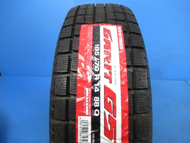 〇 2019年製 未使用 TOYO GARIT G5 185/70Ｒ14 14インチ スタッドレス タイヤ (g044441)の画像1