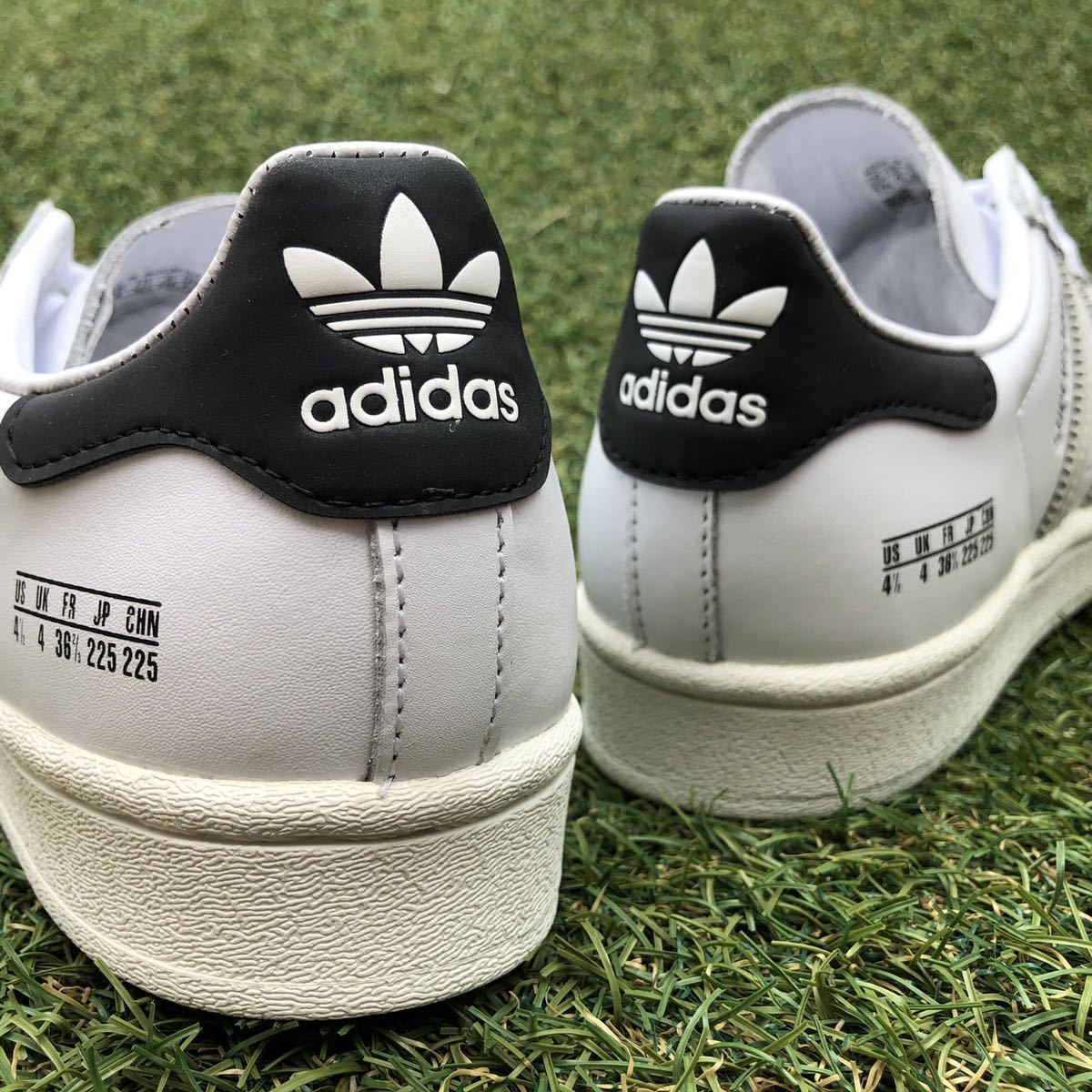 美品22.5 adidas SUPER STAR アディダス スーパースター H542