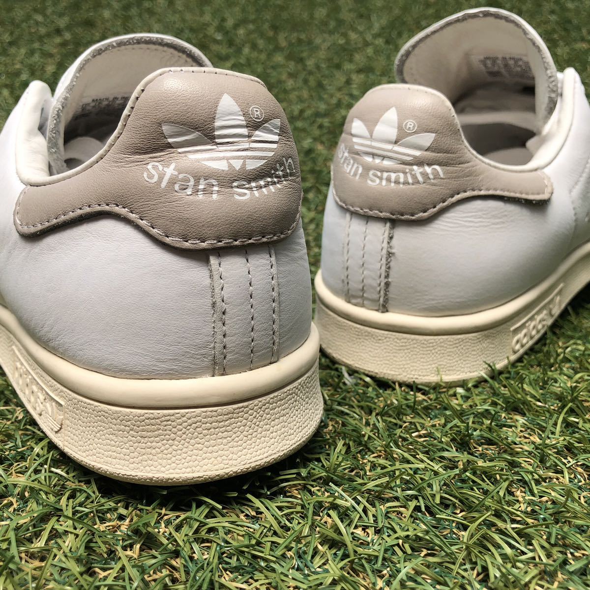 美品24 adidas STANSMISTH アディダス スタンスミス H566_画像9