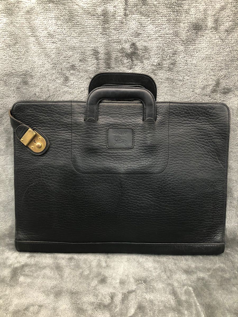 22S223 Burberrys バーバリーズ ブリーフケース レザーバッグ 直売割引