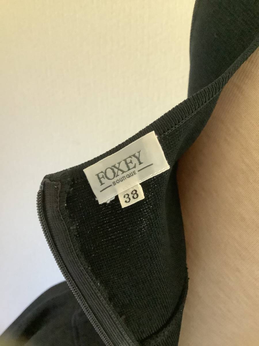 □フォクシー□名品マジックドレスバルーンワンピース□美ライン美