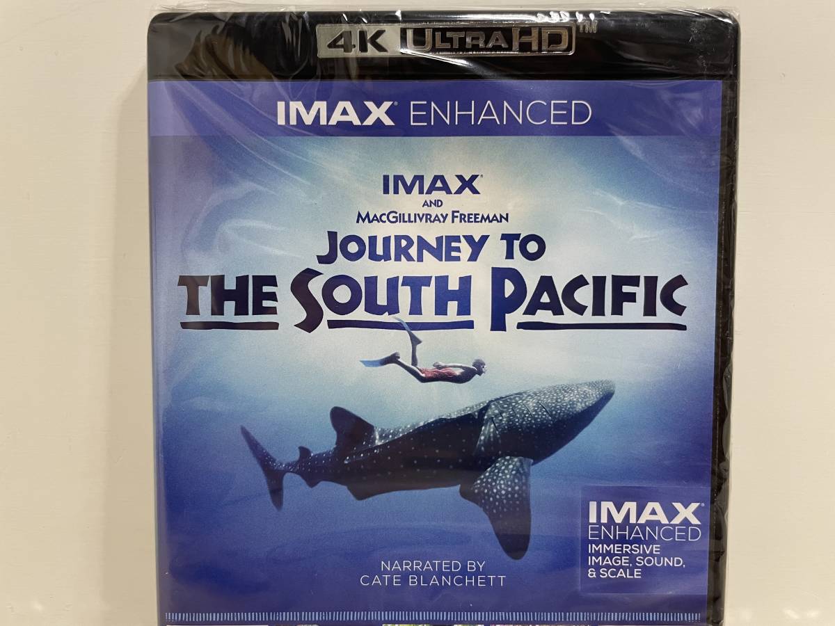 未開封/IMAX ENHANCED/JOURNEY TO THE SOUTH PACIFIC/4K ULTRA HD Blu