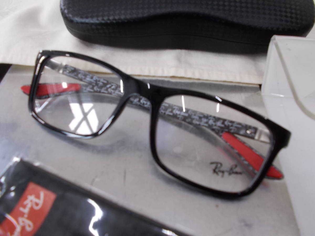 レイバン RayBan カーボンテンプル 眼鏡フレーム RB8908-2000-53 お洒落_画像1