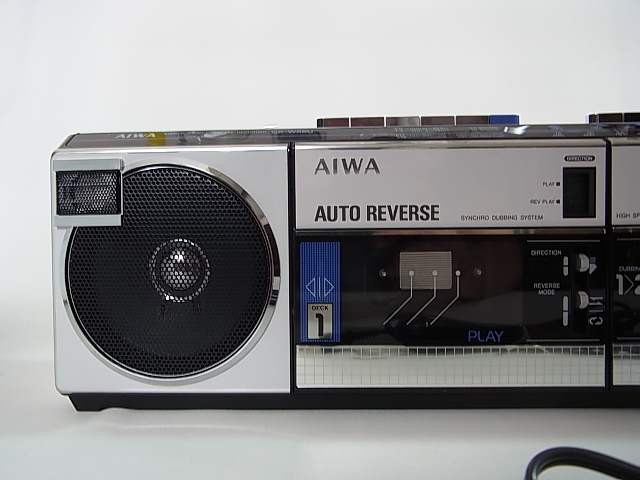 蔵出◇ AIWA アイワ CS-W66U white カセットデッキ 箱付き・極美品