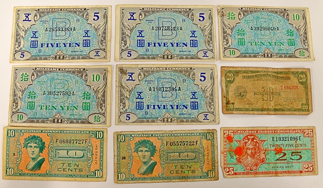 海外紙幣 60枚 まとめて おまとめ フランス 日本軍票 フィリピン 