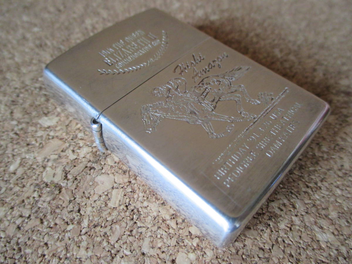 ZIPPO QUEEN ELIZABETHⅡ Hishi Amazon エリザベス女王杯 ヒシ