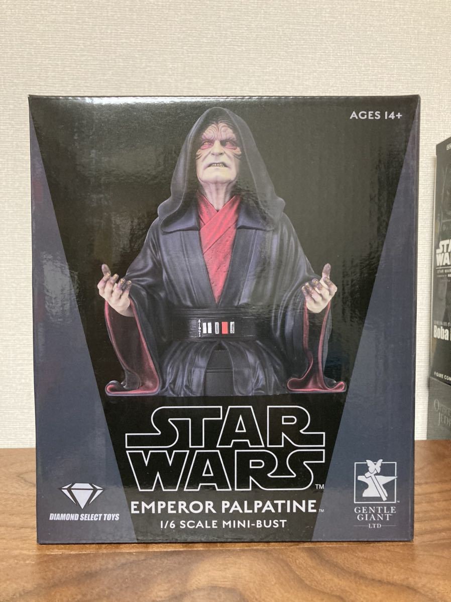 未開封☆ パルパティーン スターウォーズ ミニバストジェントル