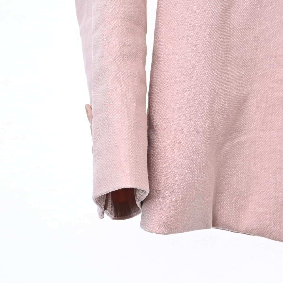 平民の価格 HELMUT LANG LINEN SLUB TWILL ノーカラージャケット 2