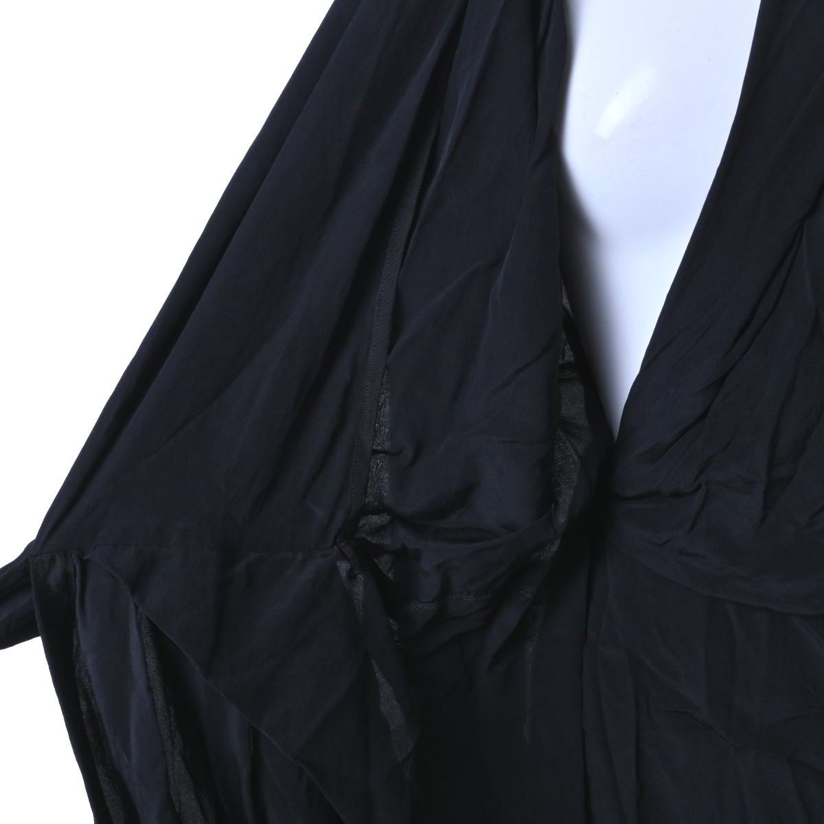 Rick Owens ショールカラー ドレープ ラップ ドレス ワンピース 38