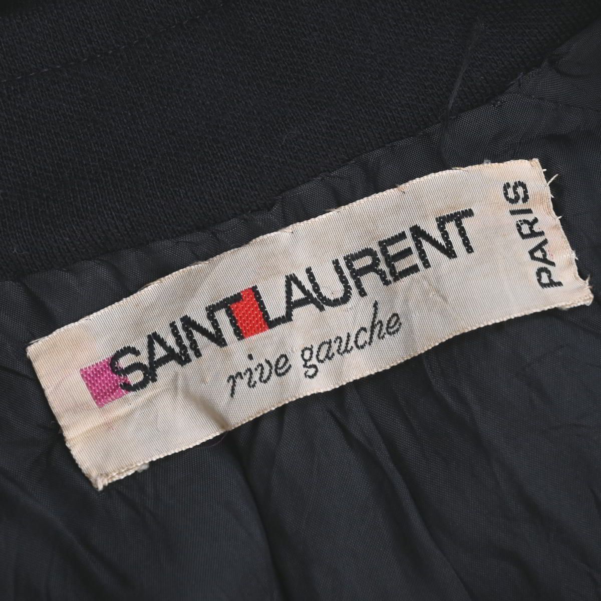 Yves Saint Laurent rive gauche Old шерсть блузон - черный Yves Saint-Laurent livugo-shuKL4C2PUH58