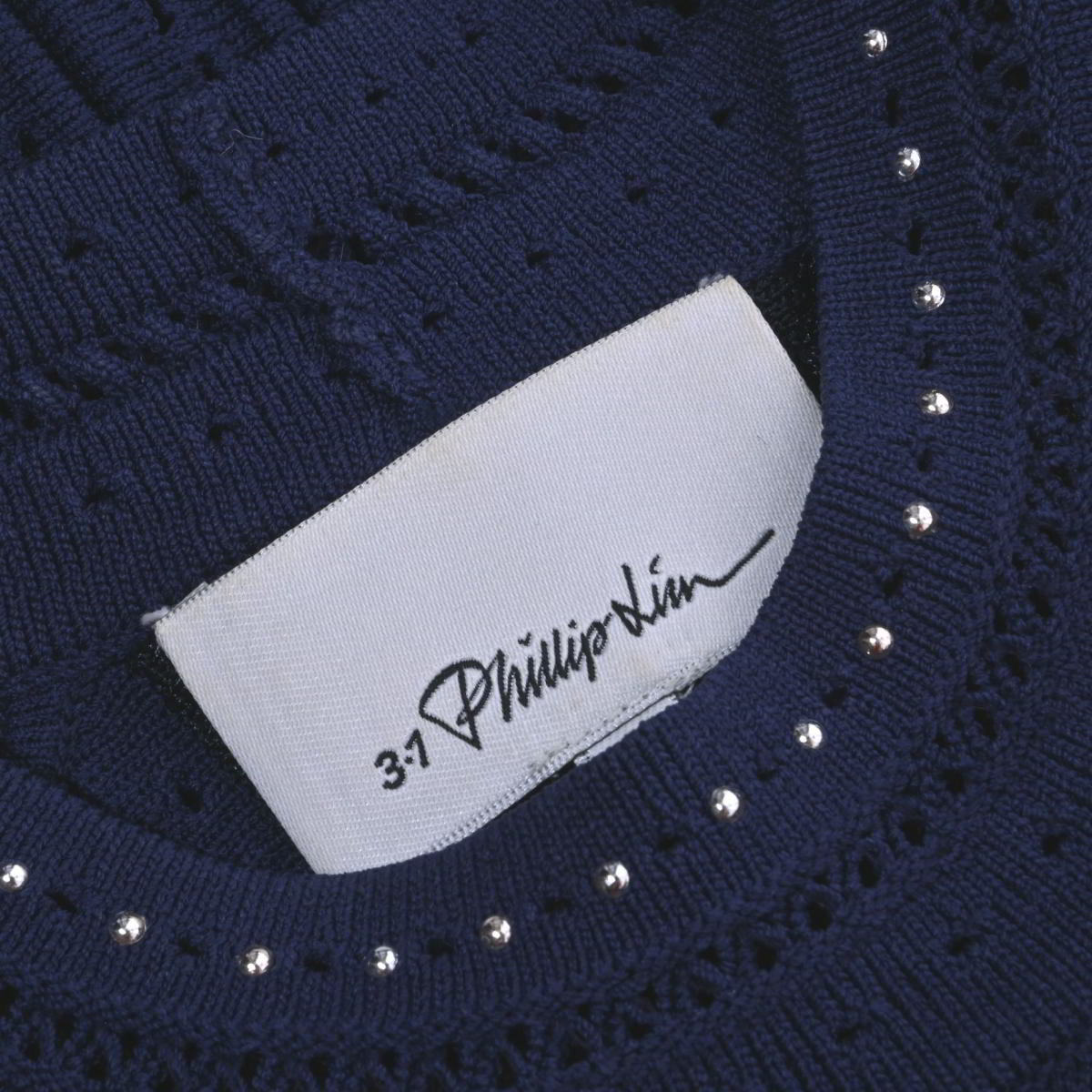  beautiful goods 3.1 Phillip Lim liner attaching race ni dress One-piece XS navy s Lee one Philip rim KL4CBL2H68