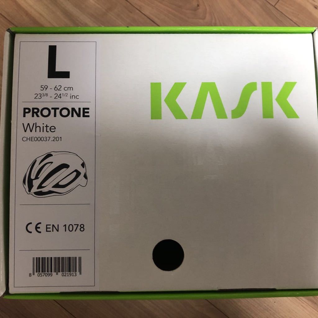 KASK PROTONE カスク プロトーネ Lサイズ ホワイト 美品 gastech.com.tr