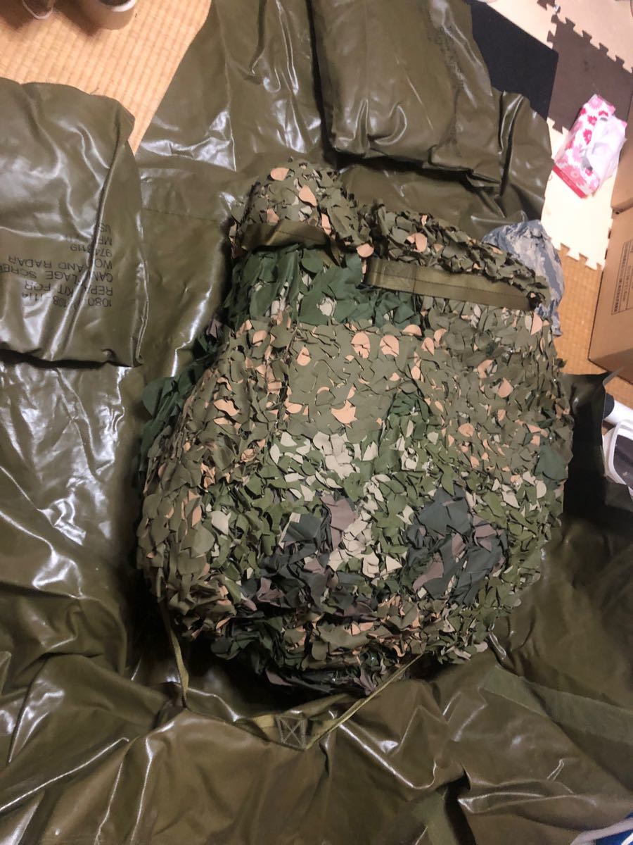 米軍 放出品 旧型 偽装網 カモフラージュネット | www