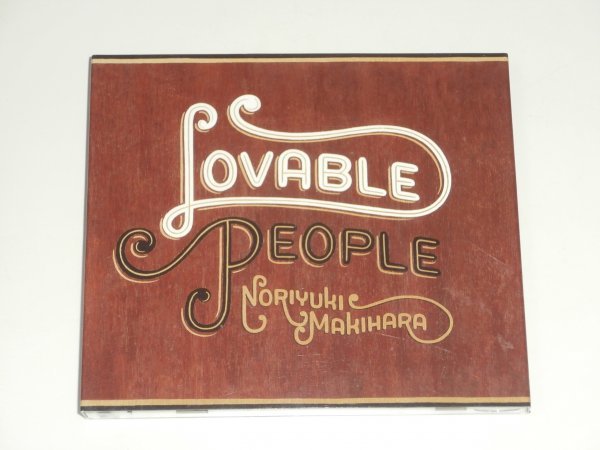 初回限定盤CD+DVD 槇原敬之『Lovable People』_画像1