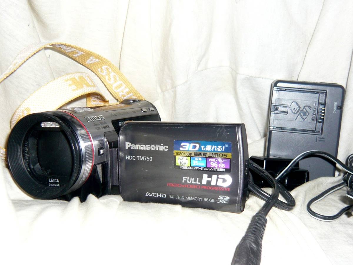 パナソニック フルHDデジタルビデオカメラ HDC-TM750 (内蔵メモリー