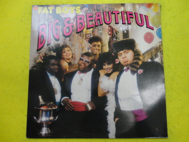 Fat Boys - Big & Beautiful オリジナル原盤 HIPHOP US LP Sex Machine / Go For It / Breakdown / Beat Box / In The House 収録 視聴の画像1