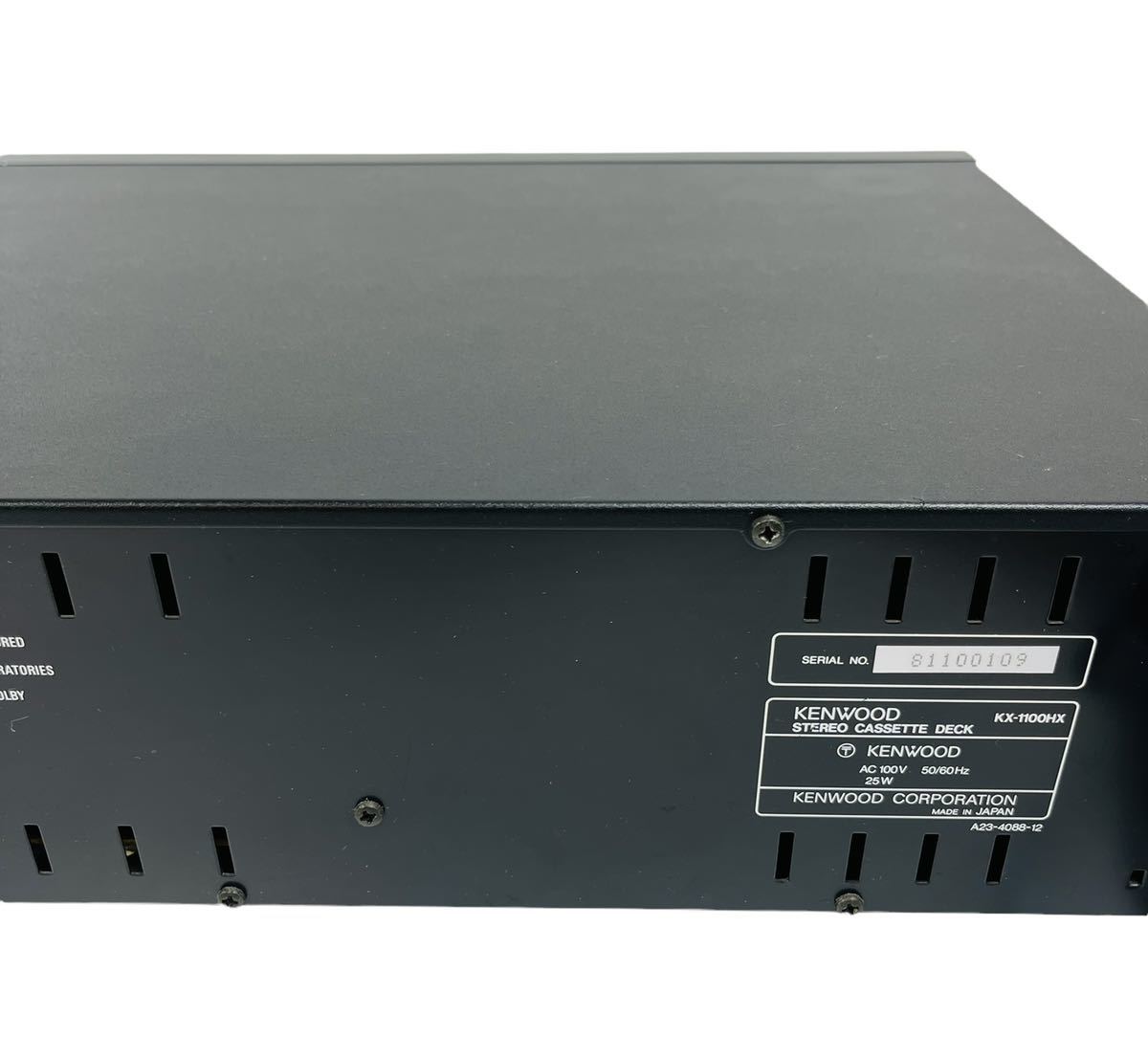 即決/送料無料】 KENWOOD ケンウッド Stereo Cassette Deck ステレオ