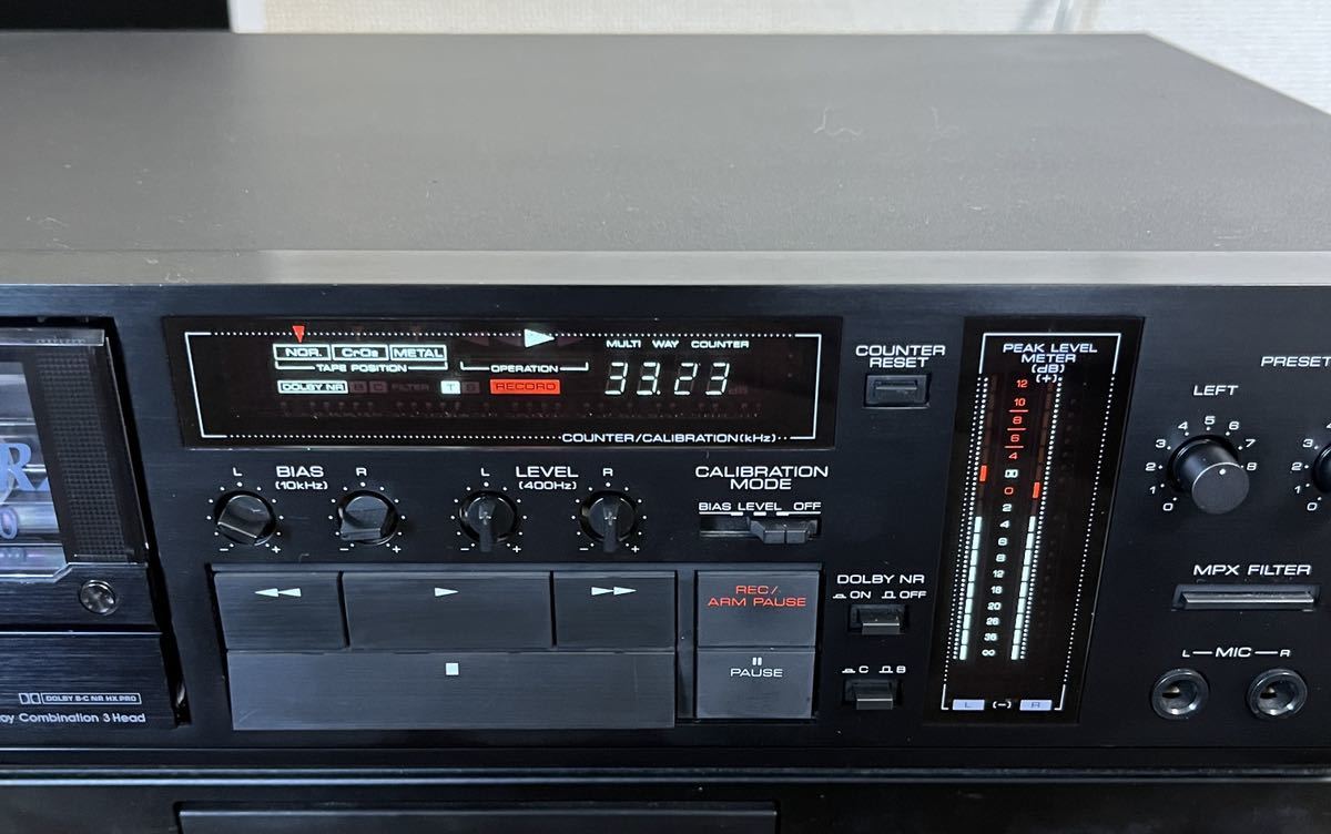 KENWOOD ケンウッド Stereo Cassette Deck ステレオカセット KENWOOD ケンウッド Stereo Cassette Deck ステレオカセット