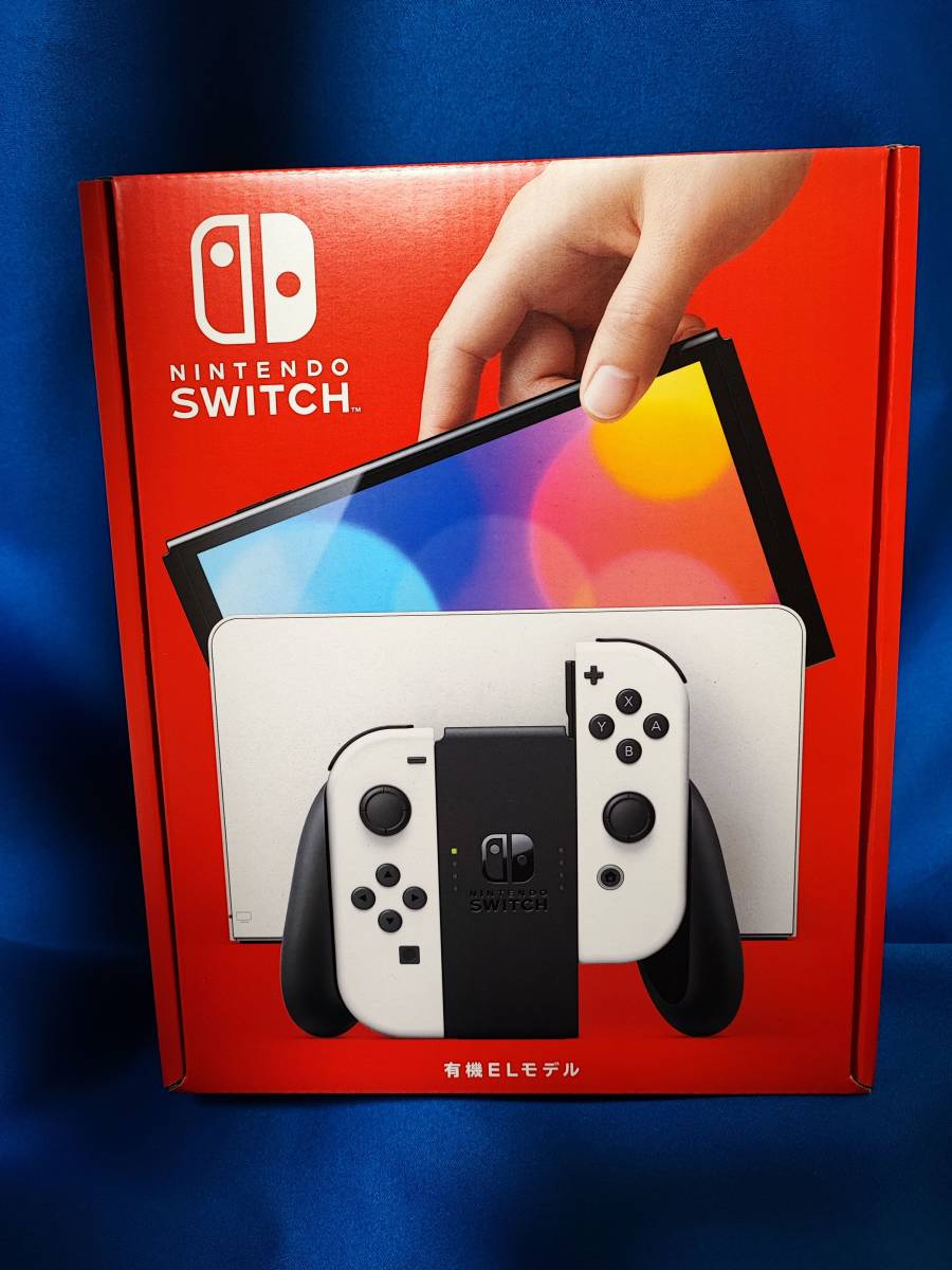 Nintendo Switch 有機ELモデル ホワイト 未使用品 店舗印の押印あり