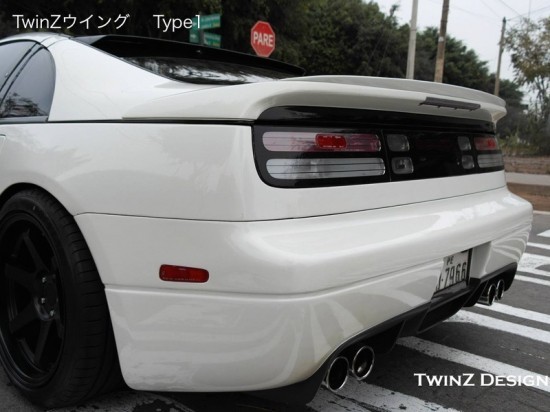 DAYTONA/デイトナ【TwinZ Design リアウイング　ガーニーフラップ】フェアレディZ Z32_画像1