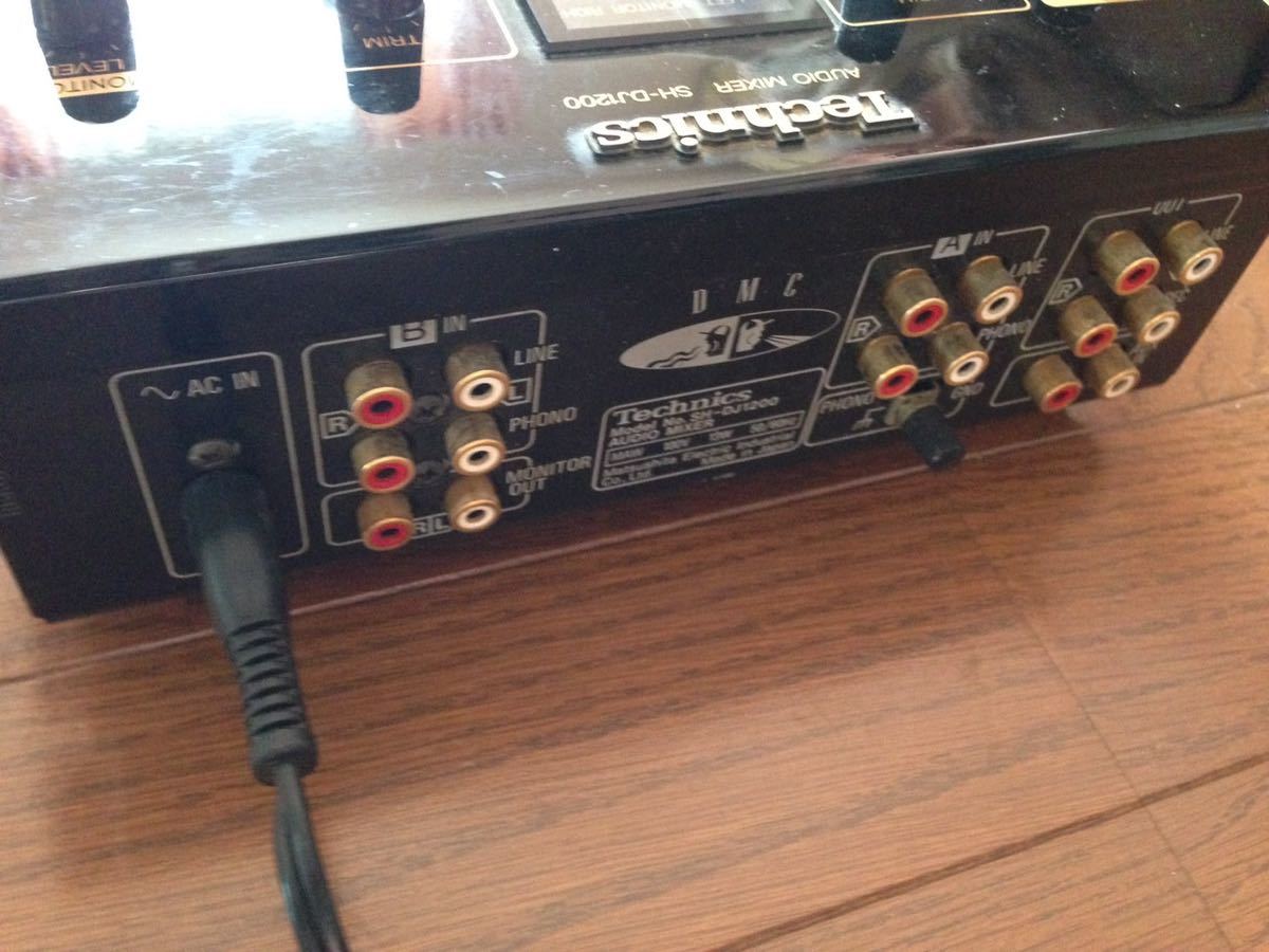 テクニクス Technics SH-DJ1200 1990年代ビンテージミキサー可動品