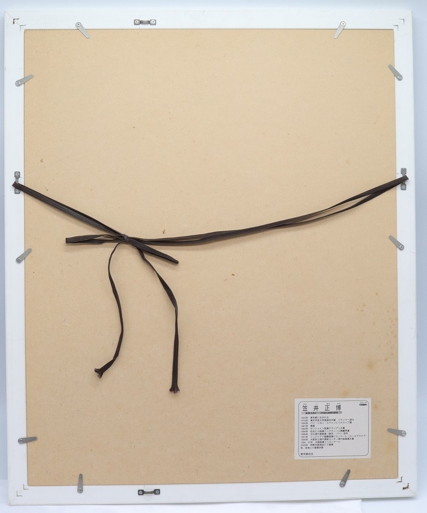 Yahoo!オークション - 笠井正博 シルクスクリーン 版画 「le Yahoo!オークション - 笠井正博 シルクスクリーン 版画 「le