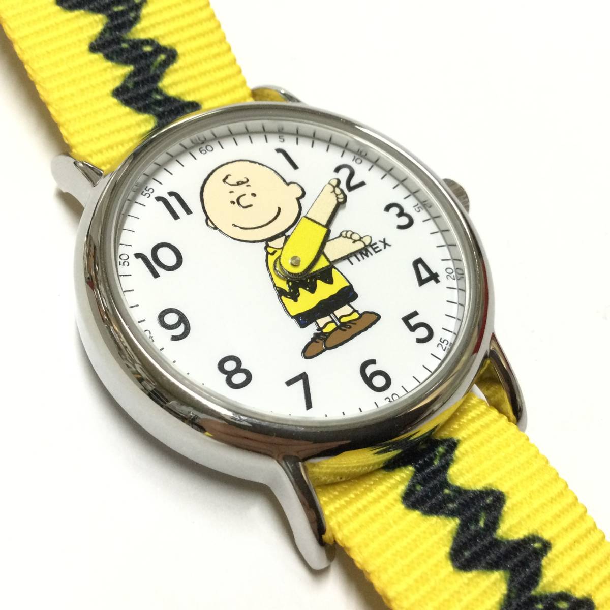 【激レア！電池交換済み】TIMEX × PEANUTS スヌーピー チャーリーブラウン 限定コラボ腕時計