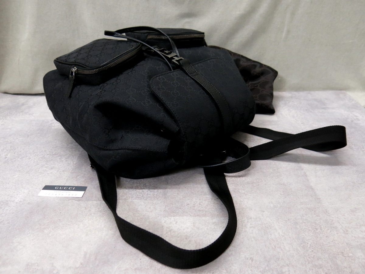 ○超美品○新品同様○GUCCI グッチ○ジャッキー○GG キャンバス カーフ