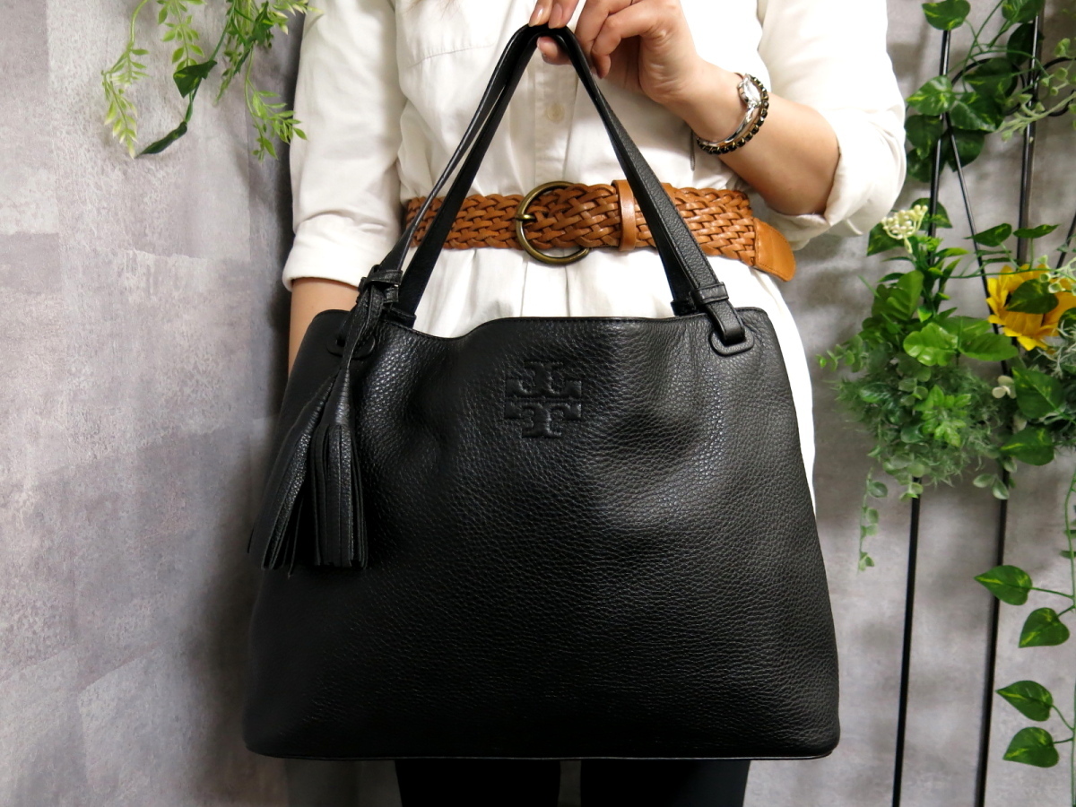 ○未使用○TORY BURCH トリーバーチ○ティア○カーフ レザー 本革