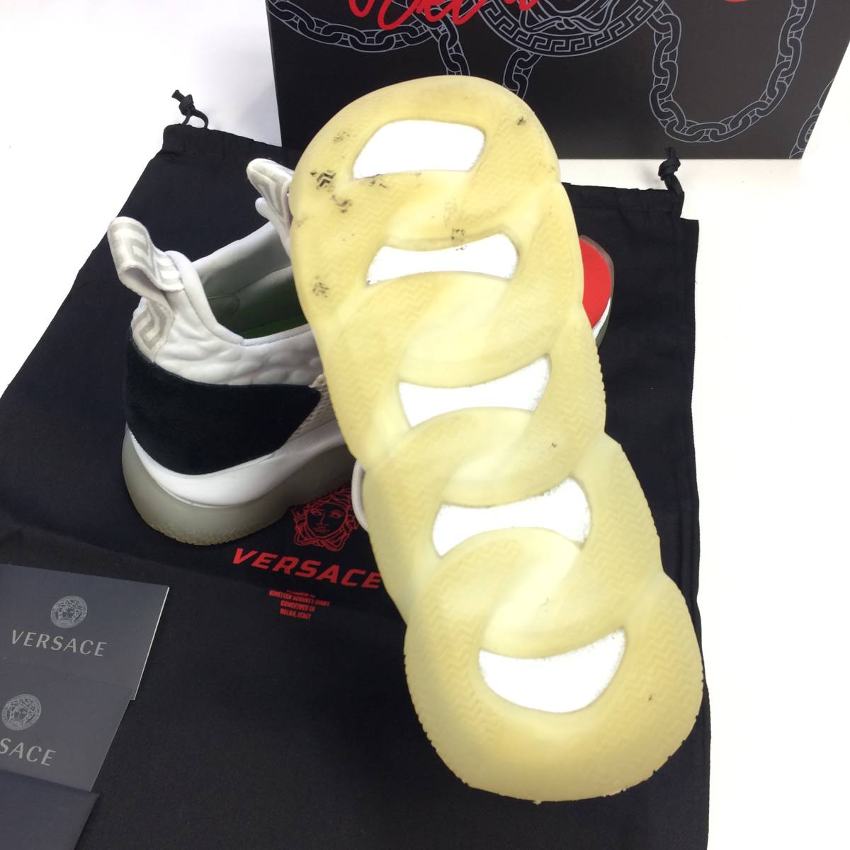 イタリア製 VERSACE/ヴェルサーチ CHAIN REACTION/チェーン イタリア製 VERSACE/ヴェルサーチ CHAIN REACTION/チェーン
