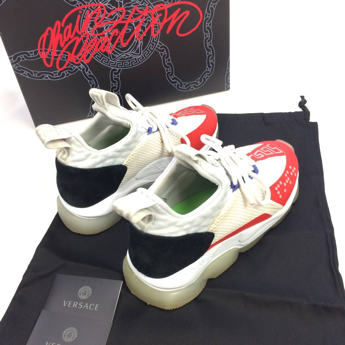 イタリア製 VERSACE/ヴェルサーチ CHAIN REACTION/チェーン イタリア製 VERSACE/ヴェルサーチ CHAIN REACTION/チェーン
