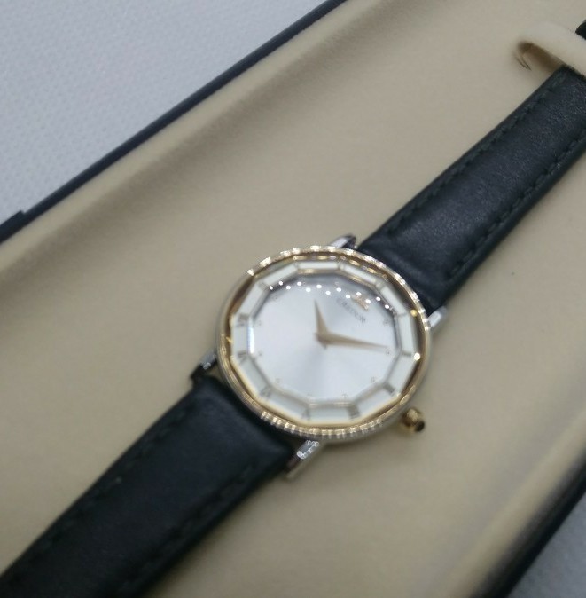 美品】セイコー クレドール レディース 18KT 2F70-0300【送料無料