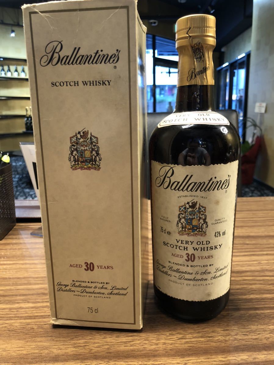 BALLANTINE'S 30年 バランタイン スコッチ ウイスキー 700ml 43% 箱付き 未開封 古酒 gzerosolucoes.com.br