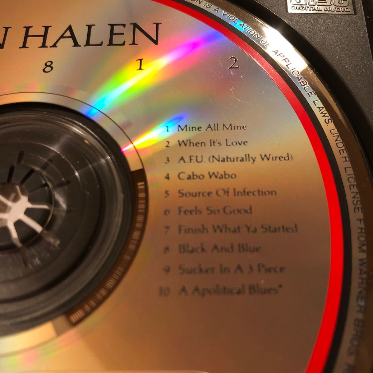 VAN HALEN(ヴァン・ヘイレン)  CD