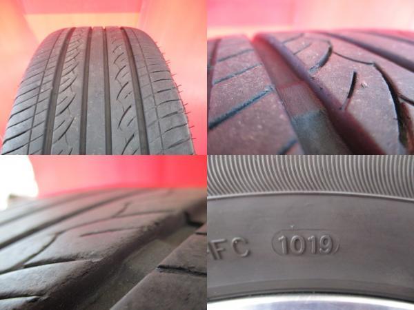 限定1台! 中古 ホンダ モデューロ純正 15 5.5 +50 5H114 ＆ 中古 海外製タイヤ 205/60R15 19年製造 アコード インスパイア などの画像3