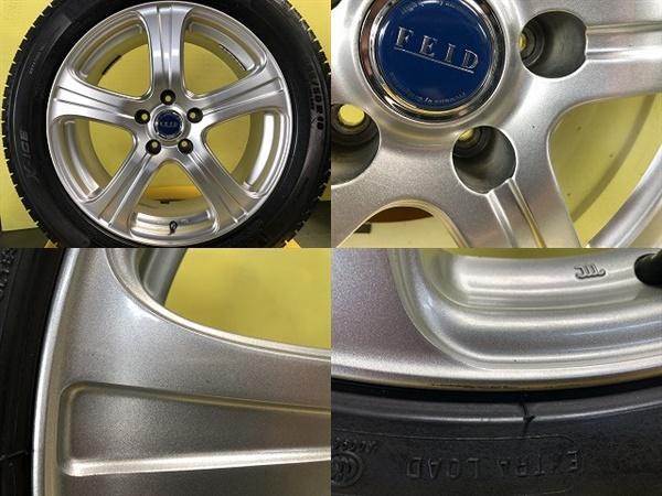 ● 【中古冬セット】 ホイール FEID 18インチ 7.5J+42 スタッドレス タイヤ ミシュラン X-ICE 245/50R18 平_画像3