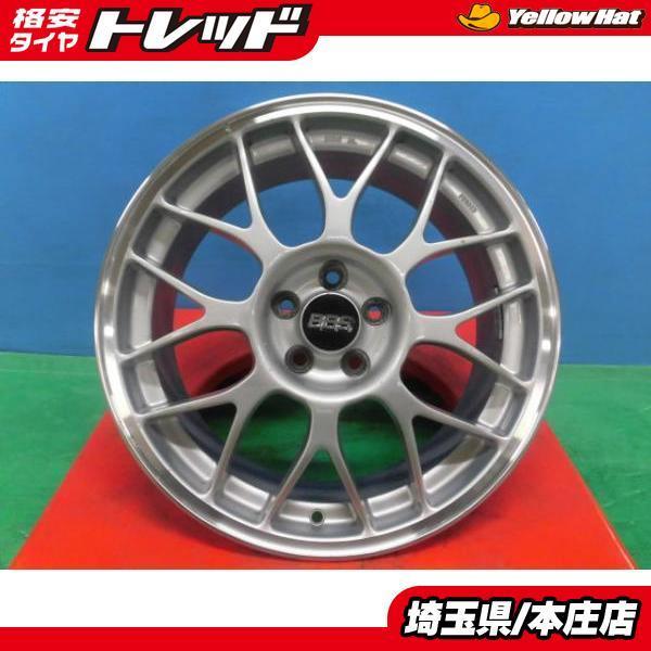 スバル STI BBS 鍛造 17インチ アルミホイール 7j 5H100 +55 4本セット