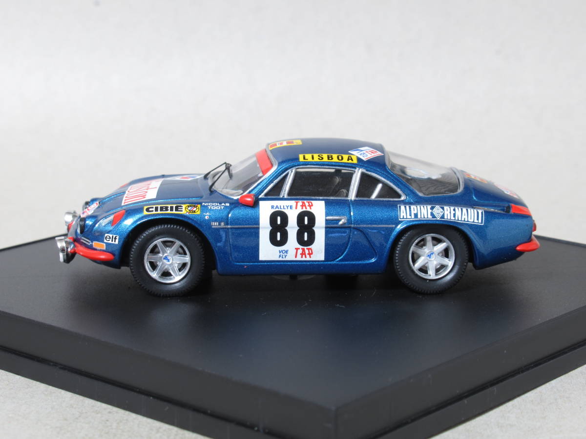 1/43 alpine Renault A110 1600 S #88 J.P. Nicholas Portugal Rally 1971 Winner