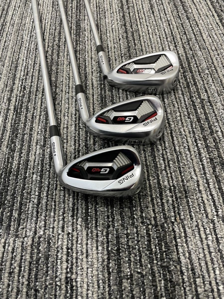 PING G410アイアン６本セット（5〜PW）、NSPRO950（ S）、黒ドット_画像2