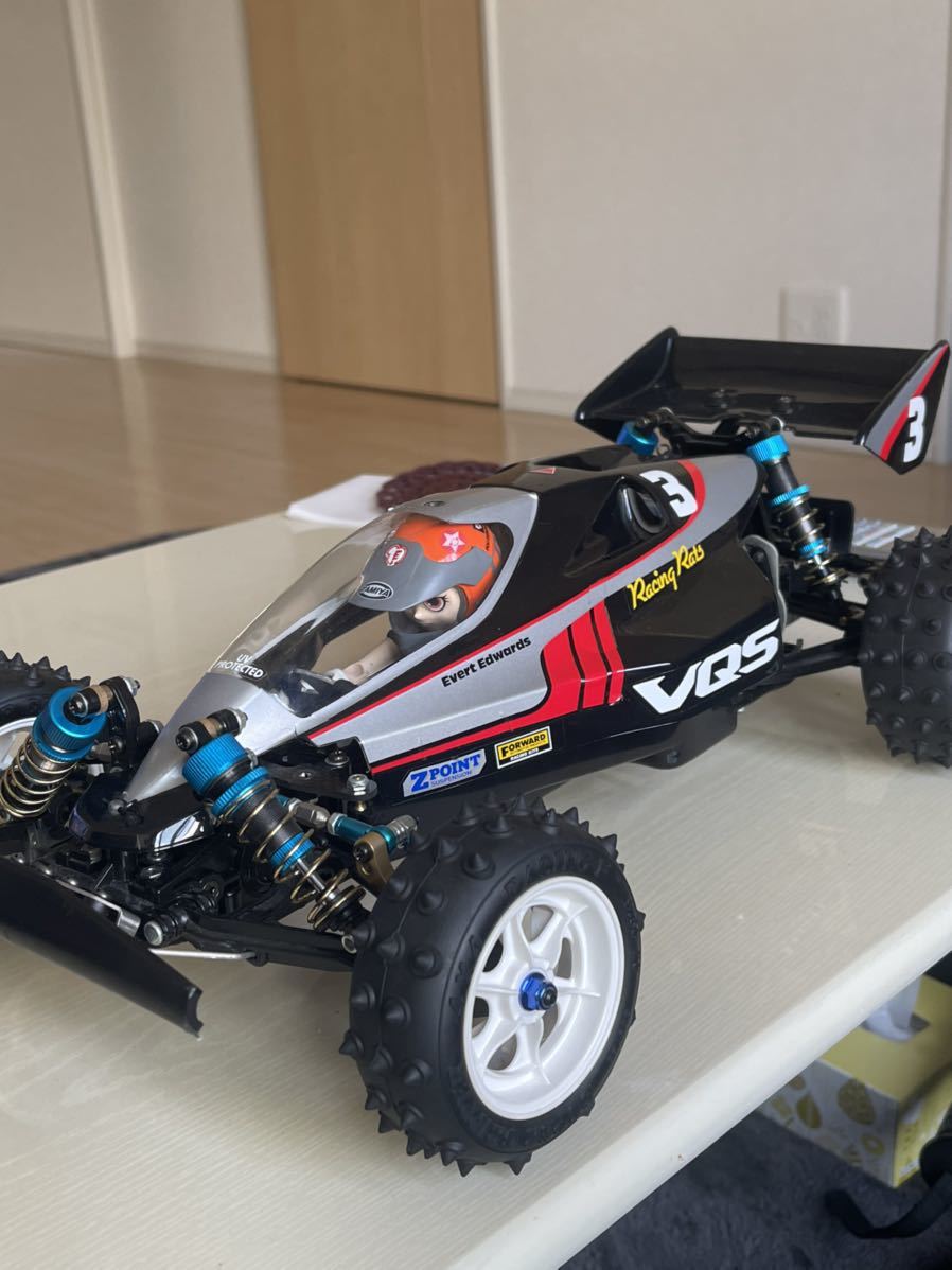 タミヤ vqs組立て済みジーホースTS90、8.5tアルミダンパーフル