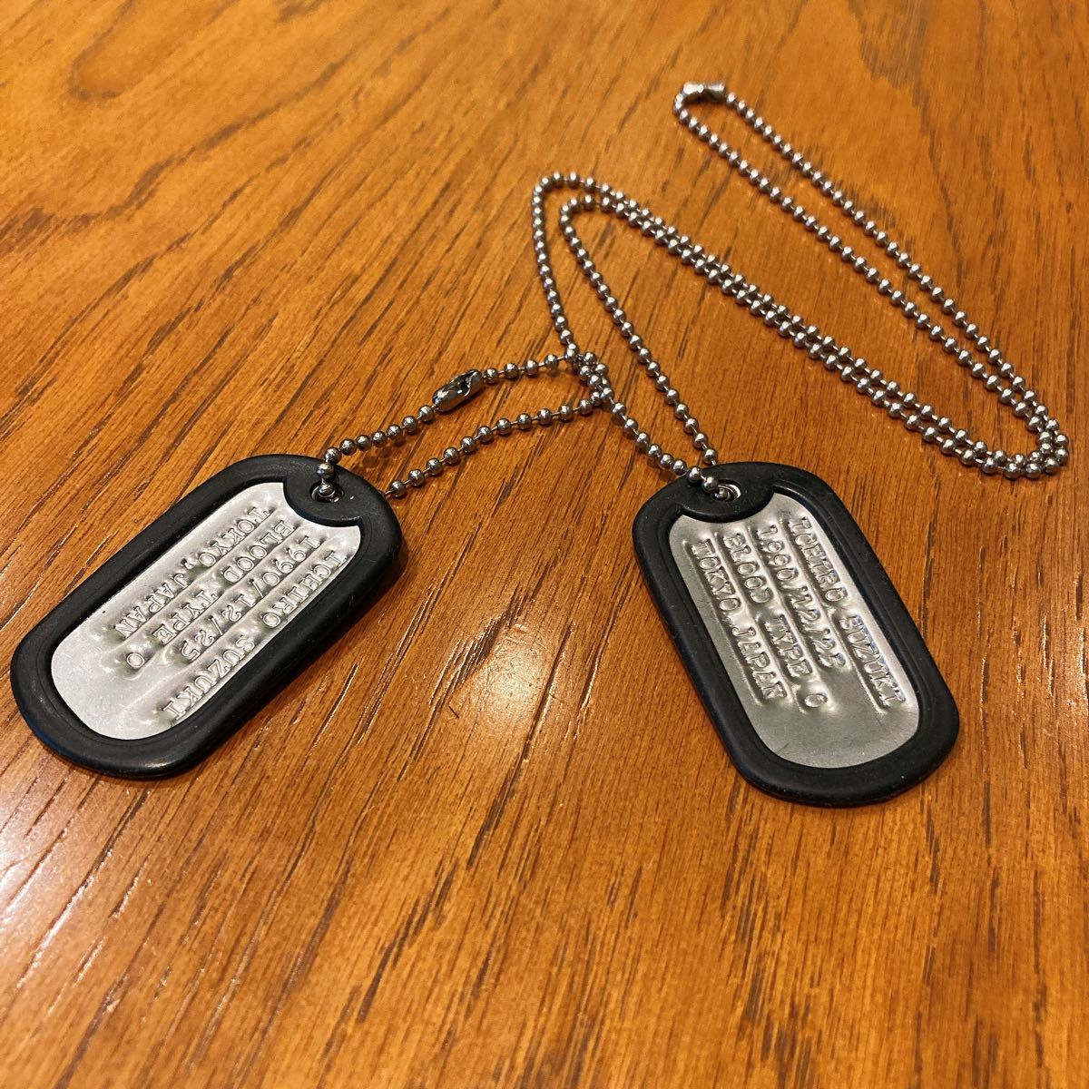 マスターマインド mastermind JAPAN タグネックレス ドッグタグ