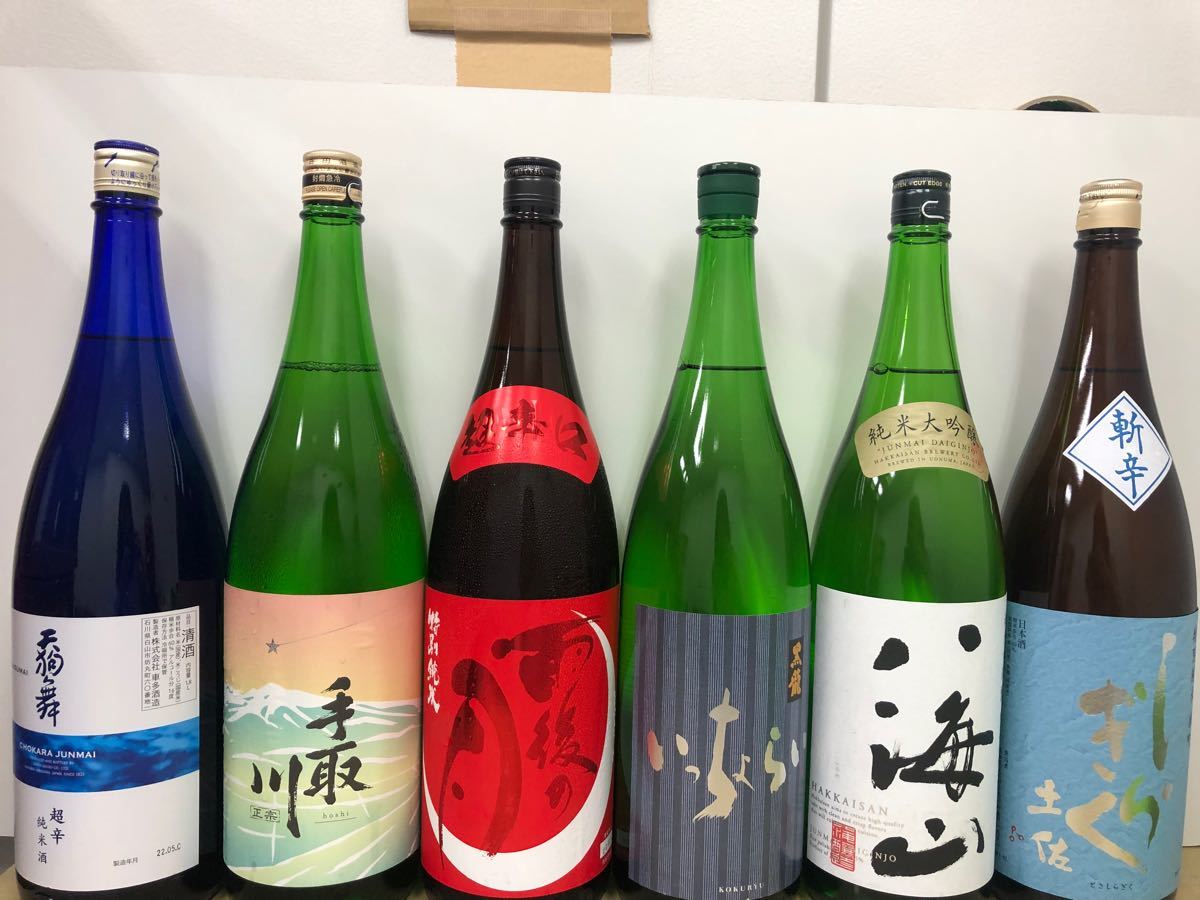 日本酒 一升瓶 6本セット - muzikal.fr