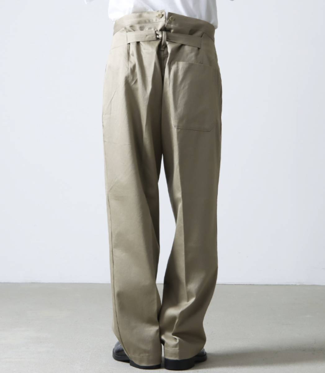 売れ筋】 22ss COMOLI COTTON CHINO OVER PANTS 1 tdh-latinoamerica.de