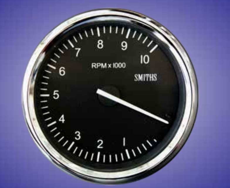 [SMITHS Smith classic tachometer 100Φ 10,000rpm correspondence ] turtle have engine Works 