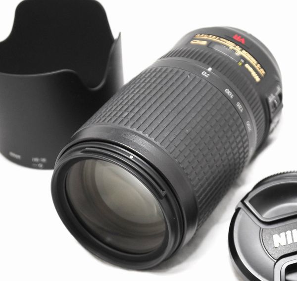 [ super-beauty goods * original with a hood .]Nikon Nikon AF-S VR ZOOM NIKKOR 70-300mm f/4.5-5.6 G IF ED