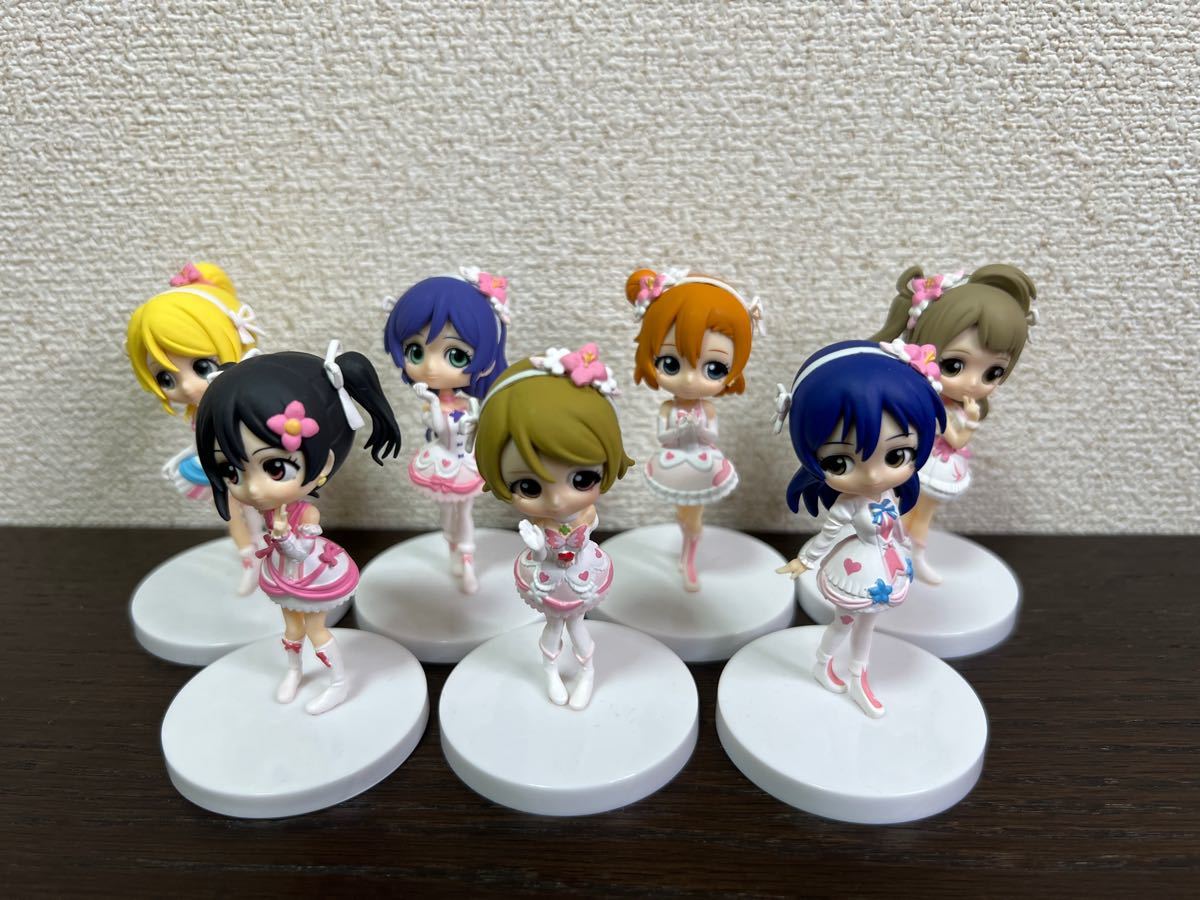 ラブライブ Qposket フィギュア ラブライブ 7つset おまけ付き ラブライブ Qposket フィギュア ラブライブ 7つset おまけ付き